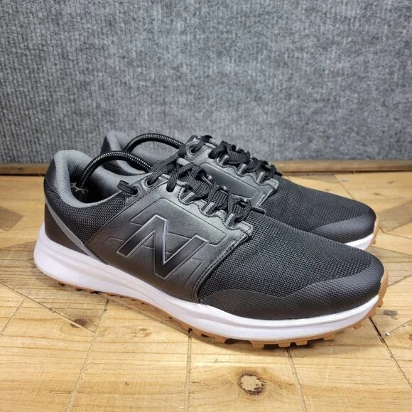 New Balance Golf Breeze V2 Men’s SZ 13 Spikeless Shoes Black Lace Up Worn Once - Picture 1 of 11
